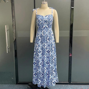 VESTIDO CELESTE